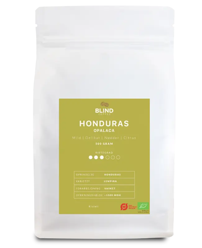 Honduras økologiske mellemristede kaffebønner