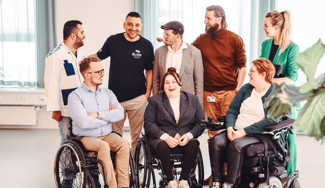 Blind Coffee Samarbejder med DBSU for Synshandicappede