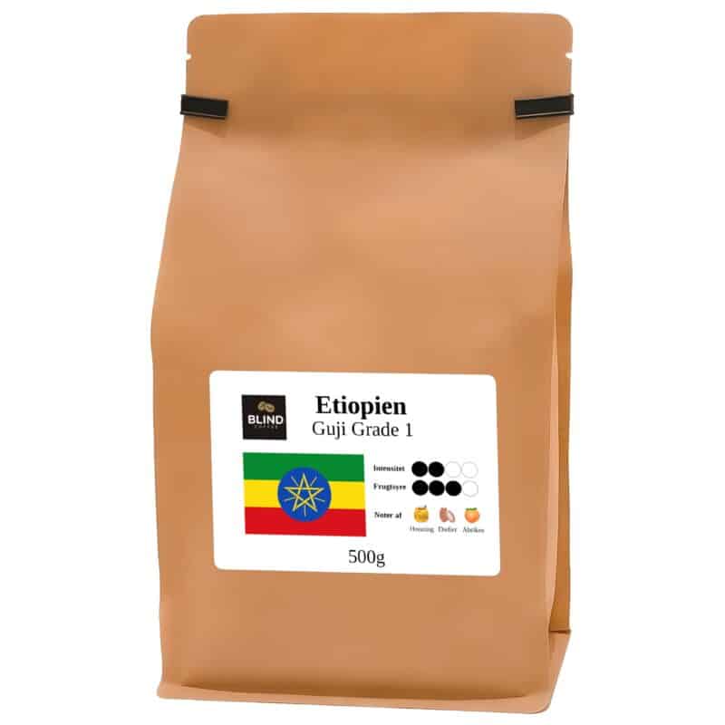 Etiopien Guji 500 gram kaffebønner